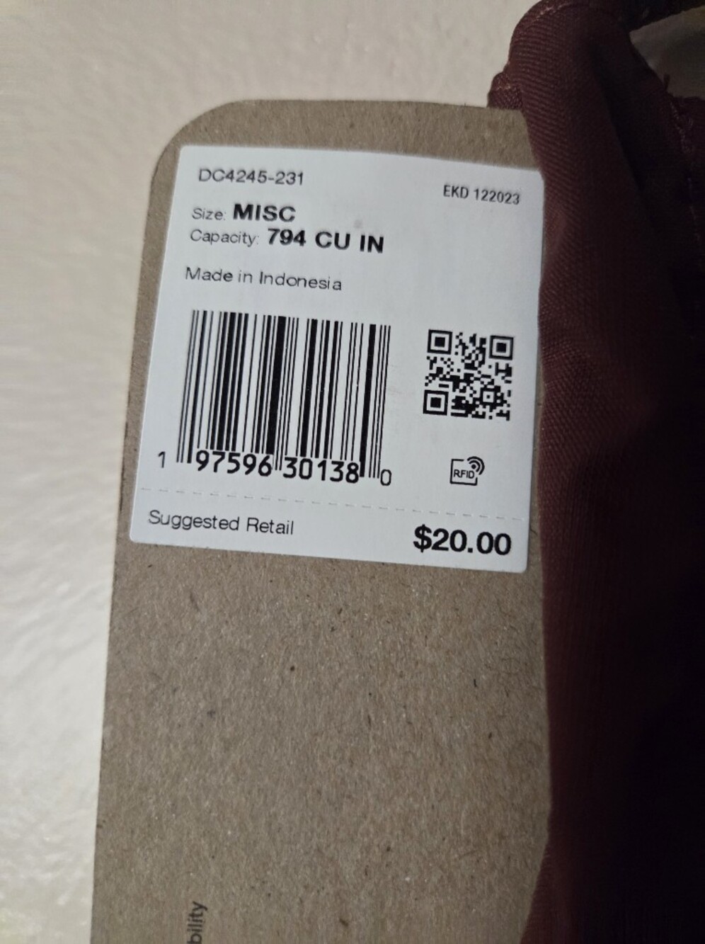 Nike Drawstring Backpack - Picture 6 of 6